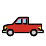 Pickup Truck SVG Icon